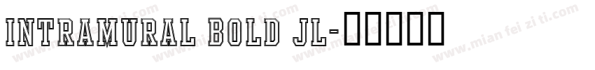 Intramural Bold JL字体转换